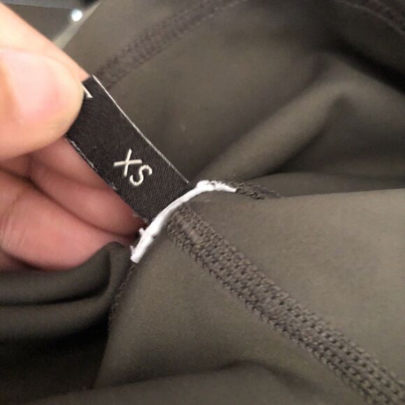 MOTF Legging Yoga Pants Women’s XS Olive Green High Waist Compression Skinny - Picture 4 of 5